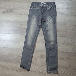 Levis Demi Curve Low  Rise Skinny Jeans Gray Womens 27